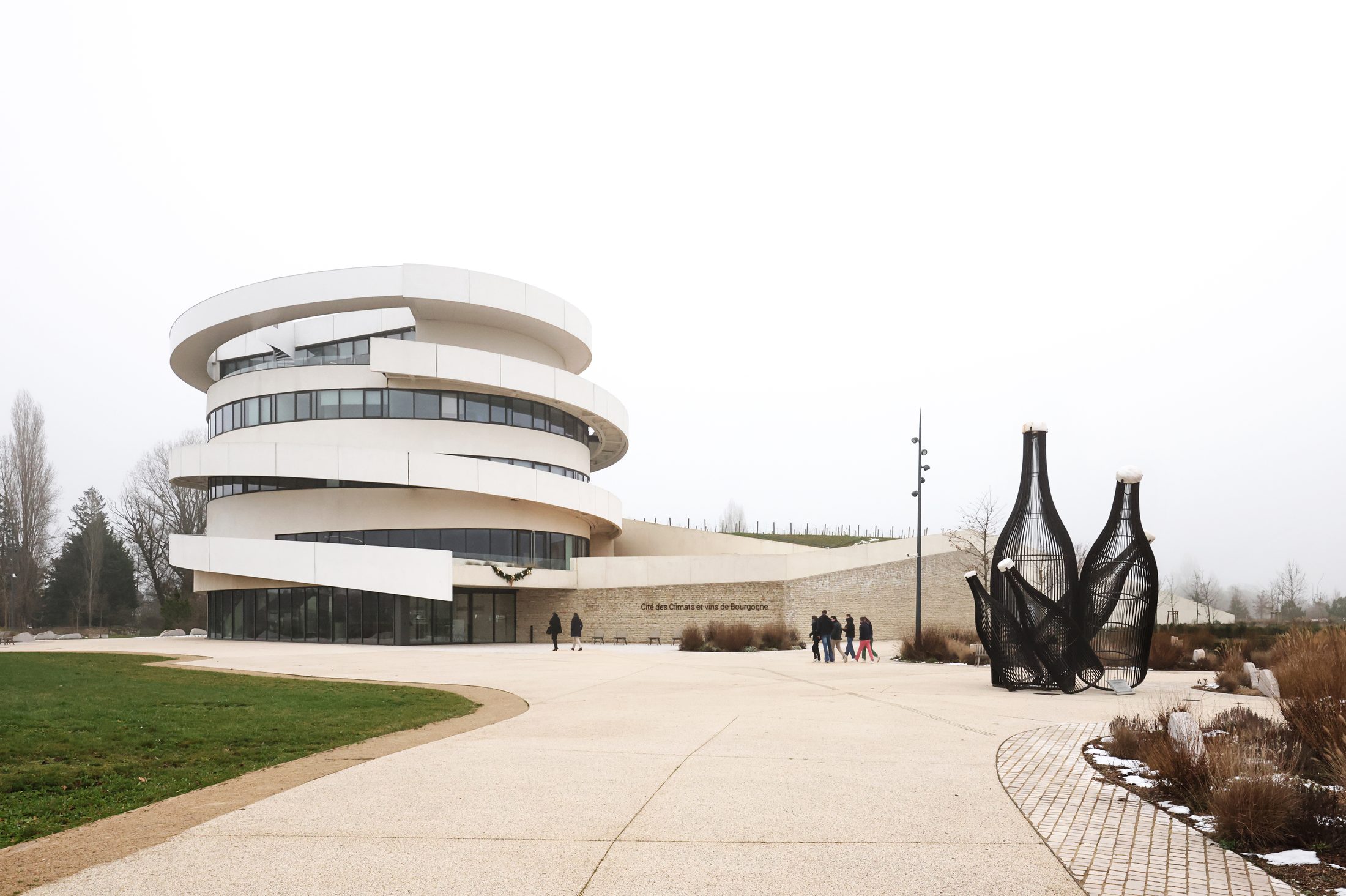 Cité des Climats et des Vins de Bourgogne — Emmanuelle Andreani Architectes, Beaune — photographie Koja Studio, vue 1