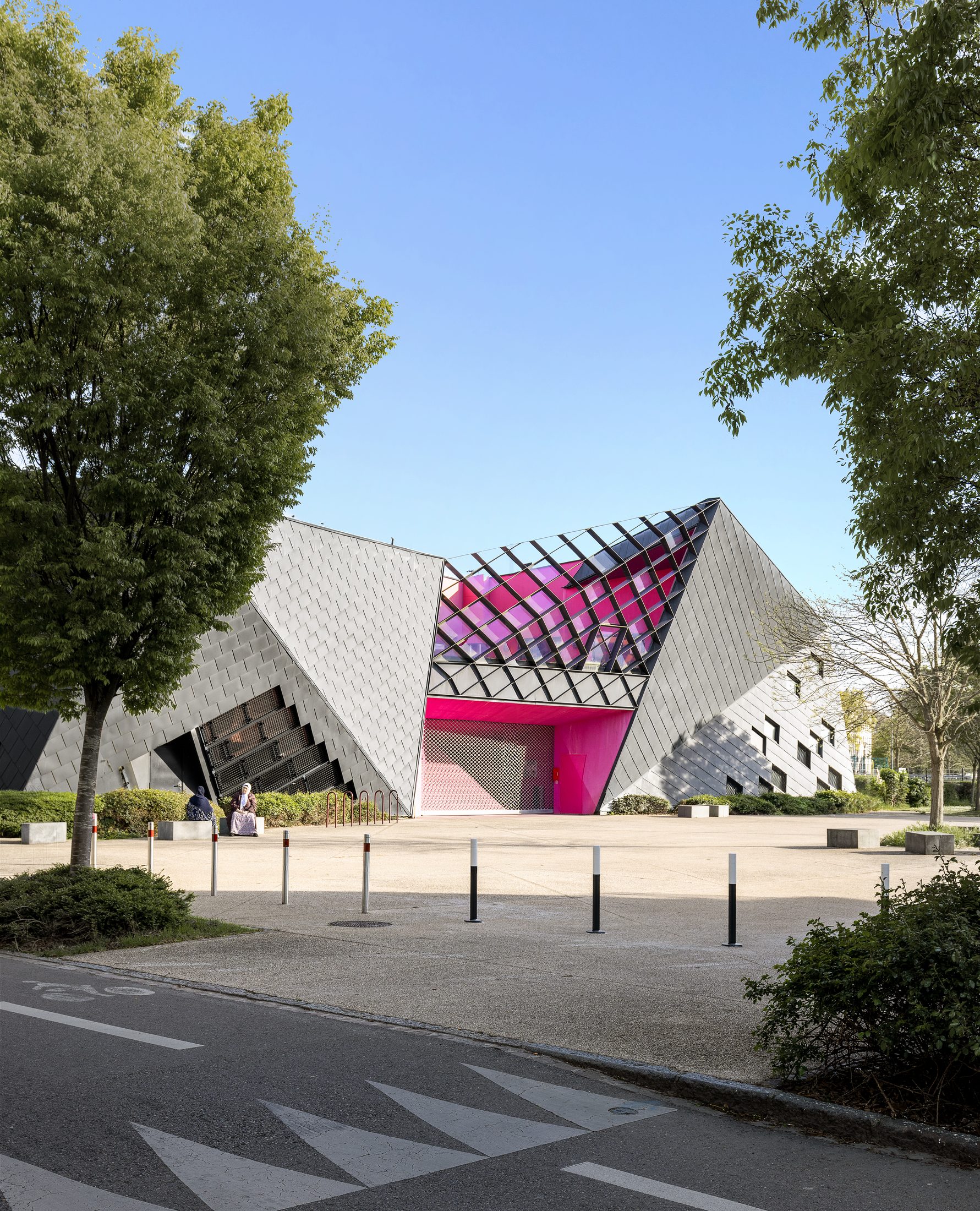 Centre socio-culturel Wagner — Le Quernec, Mulhouse — photographie Koja Studio, vue 2