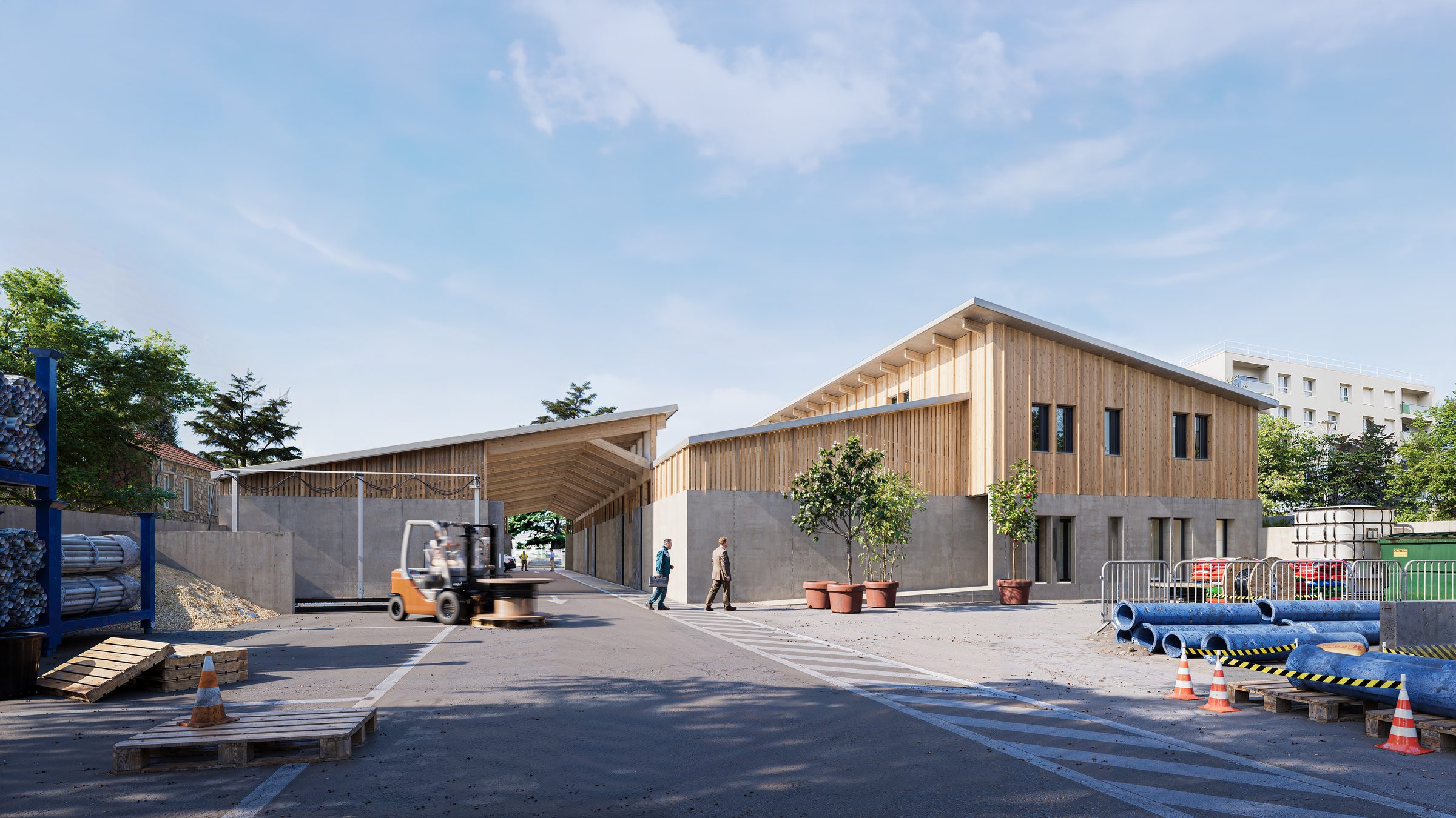 Maison de l'eau — AP Architecture · Tournon-sur-Rhône · 2024 — vue 3