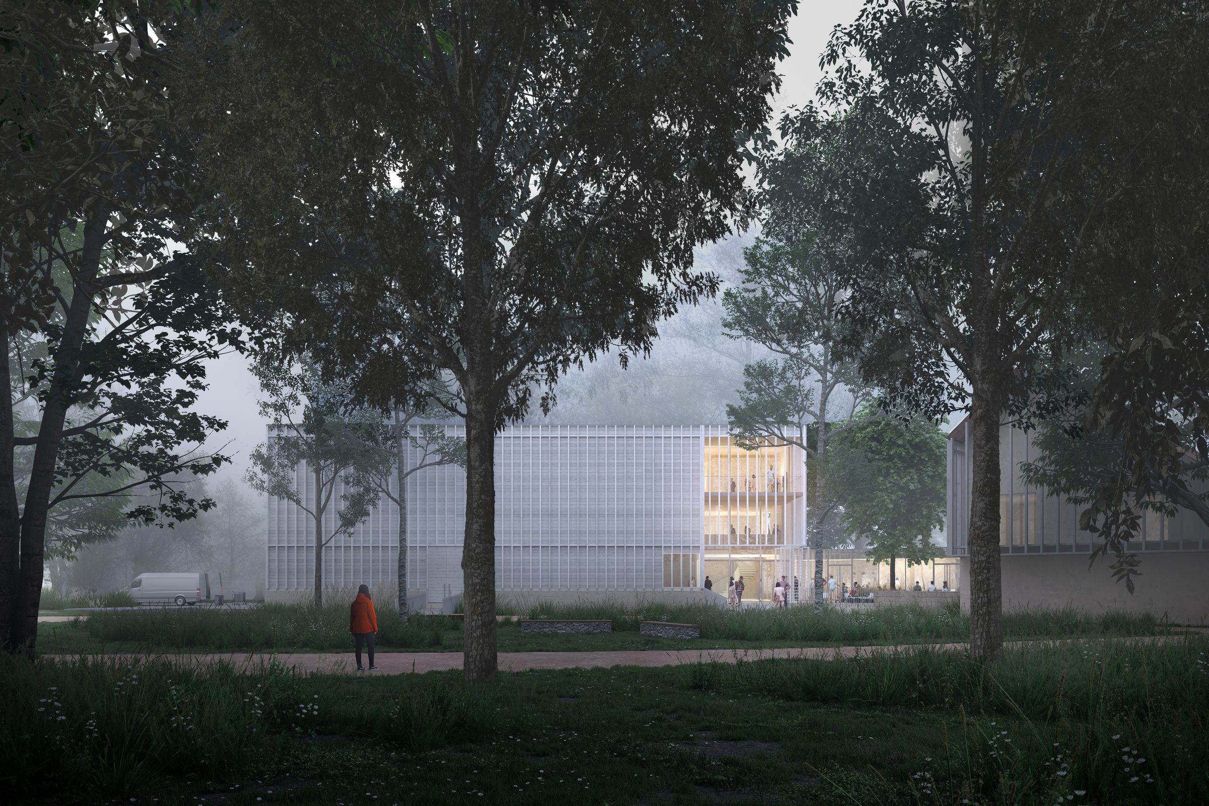 Salle de concert — Fabriques Architectures et Paysages · Brainans · 2023 — vue 2
