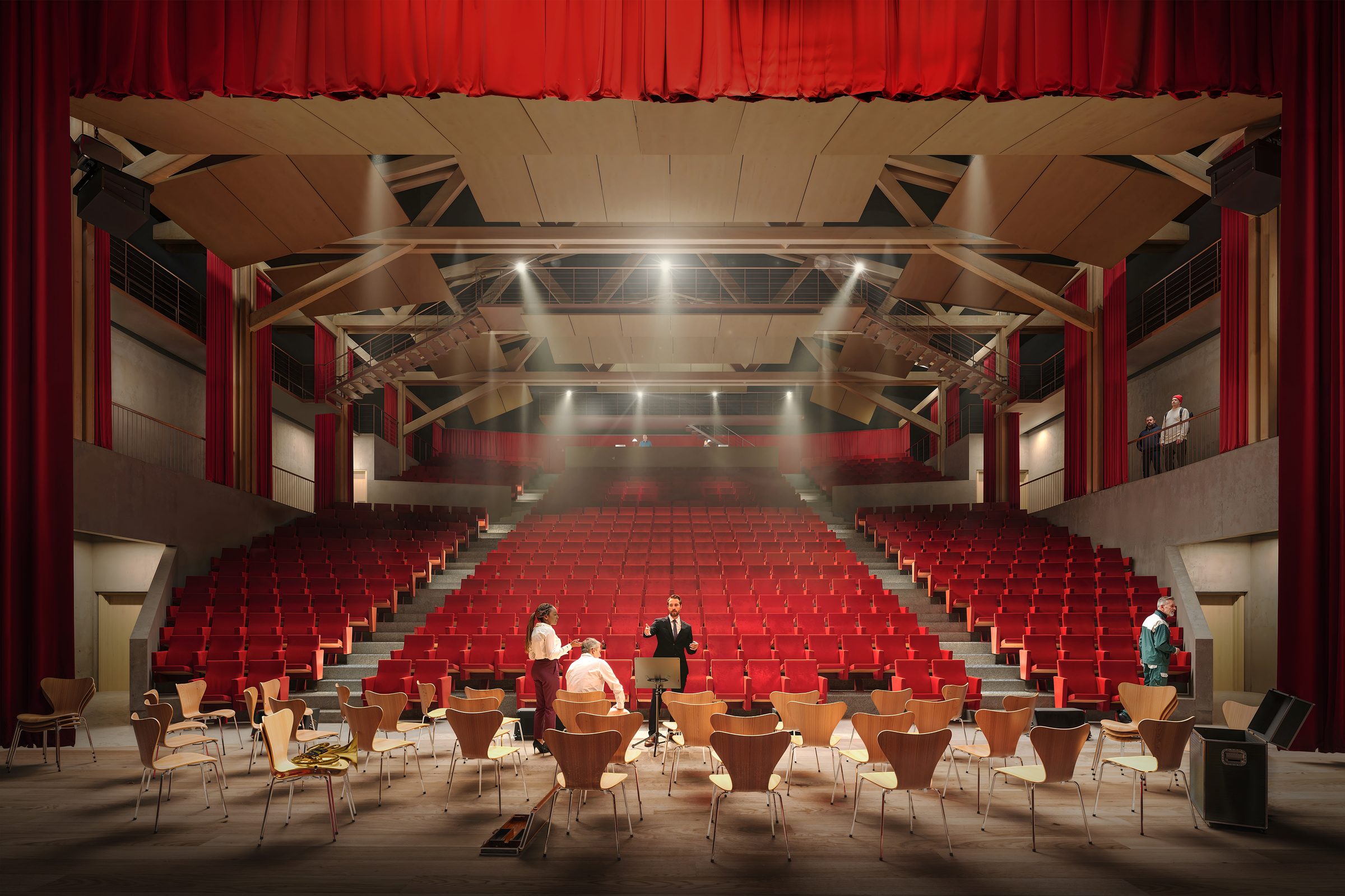 Salle de spectacle — HAHA Architectes · Épinal · 2024 — vue 2