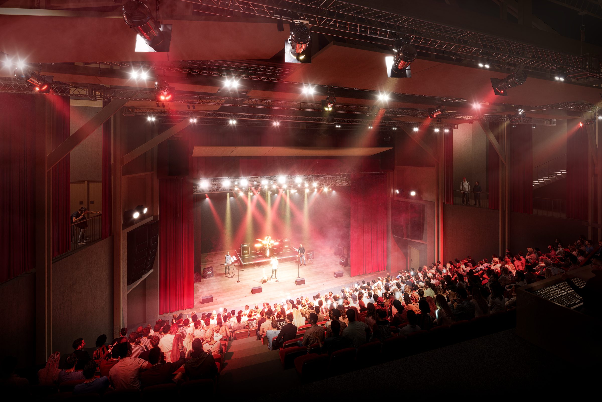 Salle de spectacle — HAHA Architectes · Épinal · 2024 — vue 3