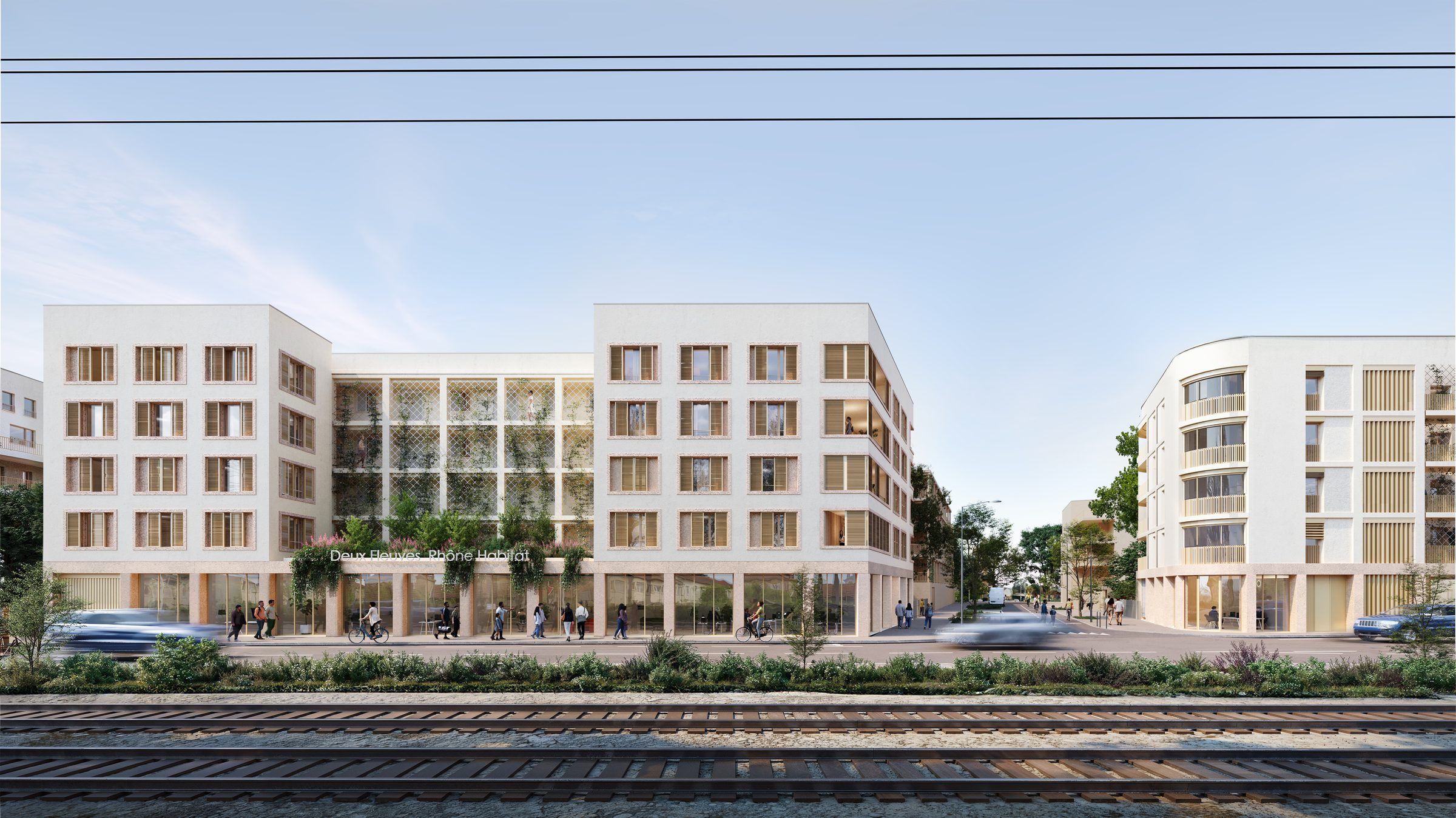 Ensemble de logements — Séméio Architecture · Villefranche-sur-Saône · 2025 — vue 3