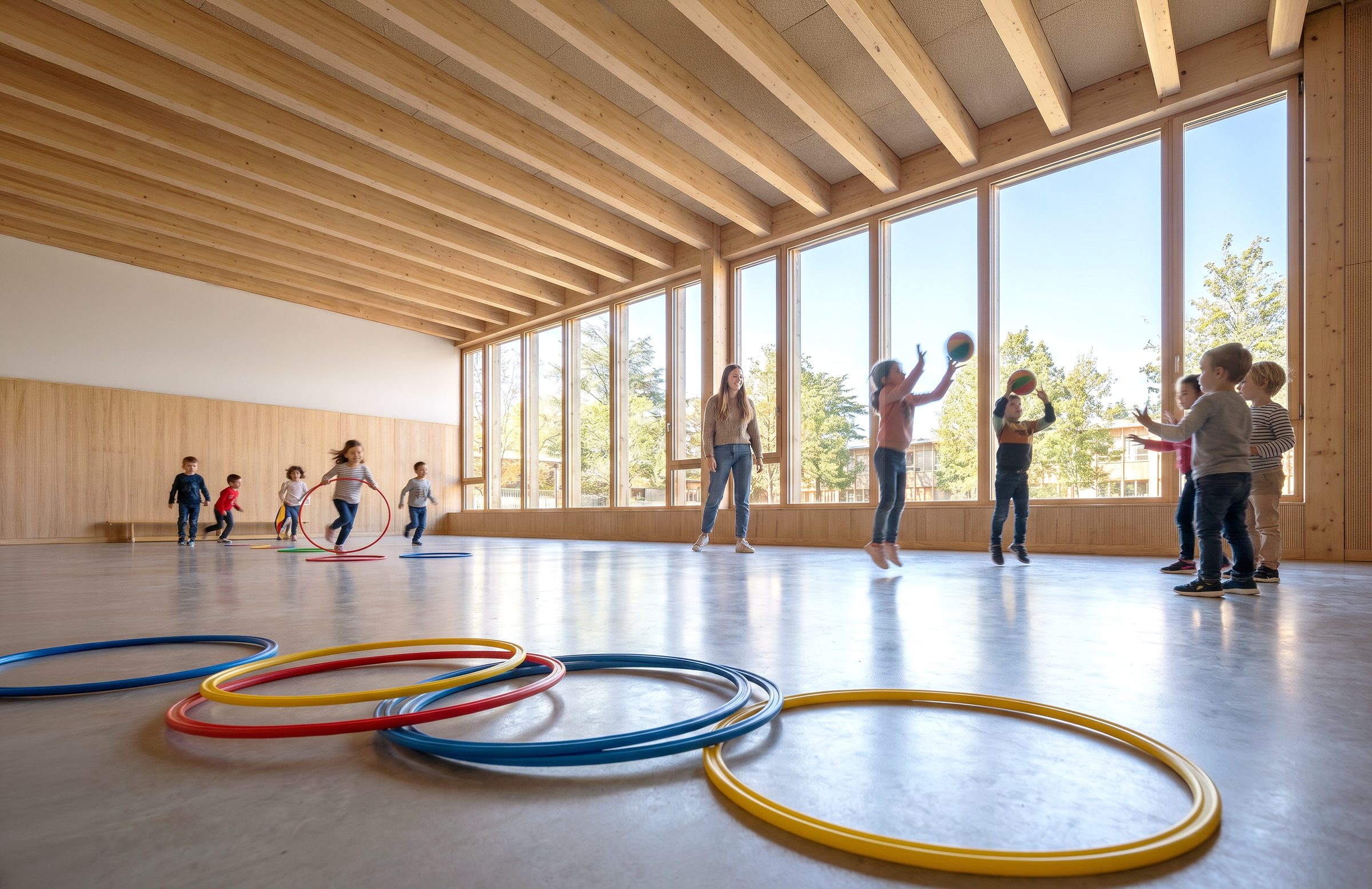 Groupe scolaire — Tectoniques · Villiers-le-Bel · 2025 — vue 4